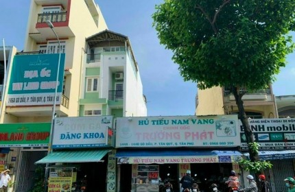 MTKD 144 - 146 Gò Dầu, P. Tân Quý, DT 12x38m (nở hậu 15m) = 500m2 đất giá 75 tỷ